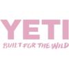 YETI Built for The Wild Window Decal(Pink)