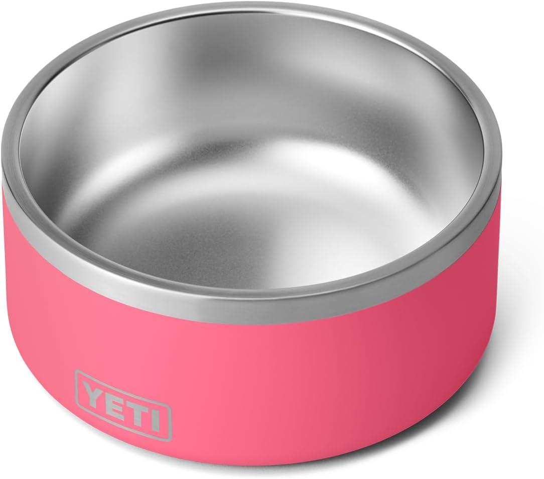 imageYETI Boomer 8 Stainless Steel NonSlip Dog Bowl Holds 64 OuncesTropical Pink