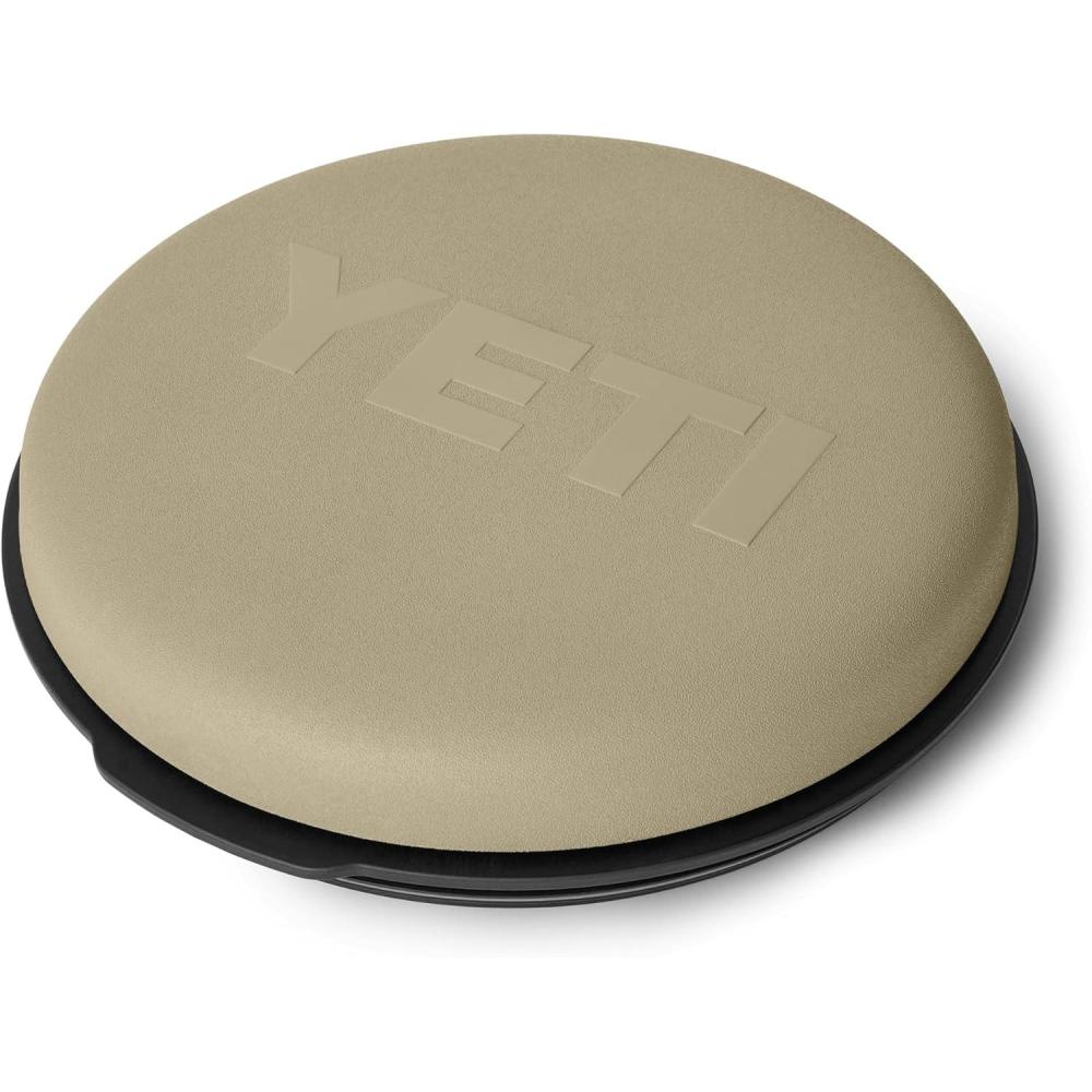 imageYETI 5 Gallon LoadOut Bucket 360Degree Swivel Seat Heavy Duty Foam Cushion for DoveDuck Hunting Fishing Baseball Gardening and Camping TanTan