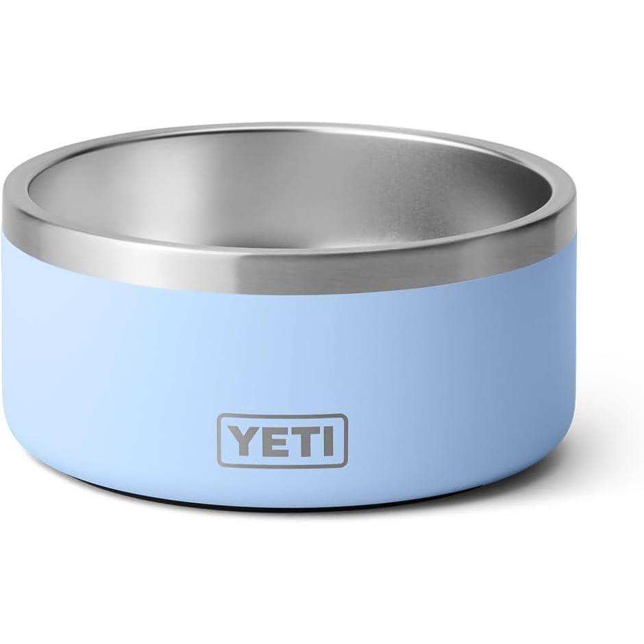 imageYETI Boomer 4 Stainless Steel NonSlip Dog Bowl Holds 32 OuncesBig Sky Blue
