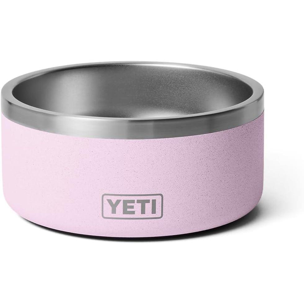 imageYETI Boomer 4 Stainless Steel NonSlip Dog Bowl Holds 32 OuncesCherry Blossom  Textured