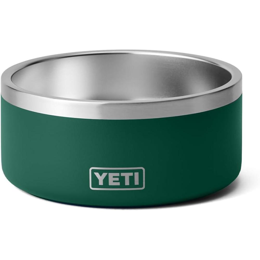 imageYETI Boomer 8 Stainless Steel NonSlip Dog Bowl Holds 64 OuncesBlack Forest Green
