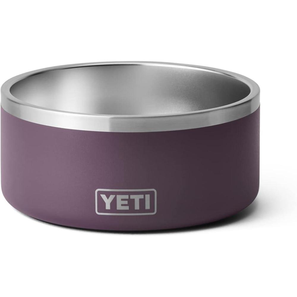 imageYETI Boomer 8 Stainless Steel NonSlip Dog Bowl Holds 64 OuncesNordic Purple