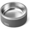 YETI Boomer 4, Stainless Steel, Non-Slip Dog Bowl, Holds 32 Ounces(Charcoal)
