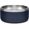 YETI Boomer 4, Stainless Steel, Non-Slip Dog Bowl, Holds 32 Ounces(Navy)