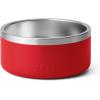YETI Boomer 4, Stainless Steel, Non-Slip Dog Bowl, Holds 32 Ounces(Rescue Red)