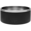 YETI Boomer 8, Stainless Steel, Non-Slip Dog Bowl, Holds 64 Ounces(Black)