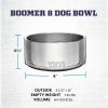 YETI Boomer 8, Stainless Steel, Non-Slip Dog Bowl, Holds 64 Ounces(Cosmic Lilac)