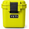 YETI LoadOut GoBox 1 Divided Waterproof Cargo Case, Dry Box, Camera Case, Fishing Tackle Box, Rescue Red(Firefly Yellow)