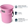 YETI Loadout 5-Gallon Bucket, Impact Resistant Fishing/Utility Bucket(Power Pink)