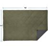 YETI Lowlands Blanket, Multi-Use Blanket with Travel Bag(Olive Green)