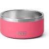 YETI Boomer 4, Stainless Steel, Non-Slip Dog Bowl, Holds 32 Ounces(Tropical Pink)