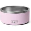 YETI Boomer 8, Stainless Steel, Non-Slip Dog Bowl, Holds 64 Ounces(Cherry Blossom – Textured)