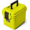 YETI LoadOut GoBox 1 Divided Waterproof Cargo Case, Dry Box, Camera Case, Fishing Tackle Box, Rescue Red(Firefly Yellow)