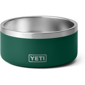 YETI Boomer 4, Stainless Steel, Non-Slip Dog Bowl, Holds 32 Ounces(Black Forest Green)