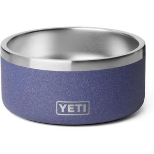 YETI Boomer 4, Stainless Steel, Non-Slip Dog Bowl, Holds 32 Ounces(Moon Dust – Textured)