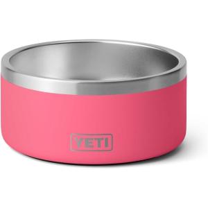 YETI Boomer 4, Stainless Steel, Non-Slip Dog Bowl, Holds 32 Ounces(Tropical Pink)