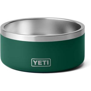 YETI Boomer 8, Stainless Steel, Non-Slip Dog Bowl, Holds 64 Ounces(Black Forest Green)