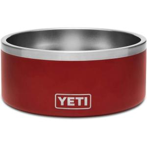 YETI Boomer 8, Stainless Steel, Non-Slip Dog Bowl, Holds 64 Ounces(Brick Red)