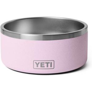 YETI Boomer 8, Stainless Steel, Non-Slip Dog Bowl, Holds 64 Ounces(Cherry Blossom – Textured)