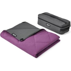 YETI Lowlands Blanket, Multi-Use Blanket with Travel Bag(Nordic Purple)