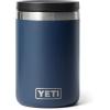 YETI Rambler 16 oz Food Jar, Vacuum Insulated, Stainless Steel, With Airtight Lid, White(Navy)