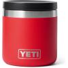 YETI Rambler 8 oz Food Jar, Vacuum Insulated, Stainless Steel, With Airtight Lid, Navy(Rescue Red)