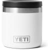 YETI Rambler 8 oz Food Jar, Vacuum Insulated, Stainless Steel, With Airtight Lid, Navy(White)