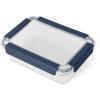YETI Plastic Food Storage Container, BPA Free, Locking & Airtight Lid, Microwave, Freezer, and Dishwasher Safe, Leak-Proof, Cooler and Thin Ice Compatible(Navy – Large)