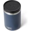 YETI Rambler 16 oz Food Jar, Vacuum Insulated, Stainless Steel, With Airtight Lid, White(Navy)