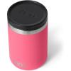 YETI Rambler 16 oz Food Jar, Vacuum Insulated, Stainless Steel, With Airtight Lid, White(Tropical Pink)