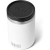 YETI Rambler 16 oz Food Jar, Vacuum Insulated, Stainless Steel, With Airtight Lid, White(White)