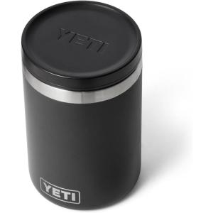 YETI Rambler 16 oz Food Jar, Vacuum Insulated, Stainless Steel, With Airtight Lid, White(Black)