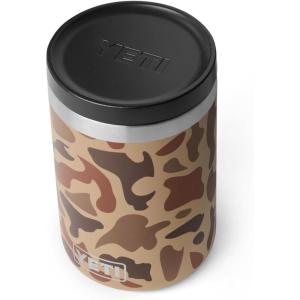 YETI Rambler 16 oz Food Jar, Vacuum Insulated, Stainless Steel, With Airtight Lid, White(Wetlands Camo)
