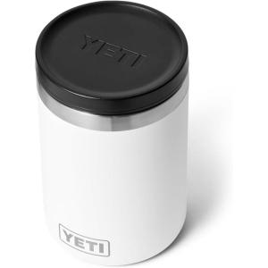 YETI Rambler 16 oz Food Jar, Vacuum Insulated, Stainless Steel, With Airtight Lid, White(White)