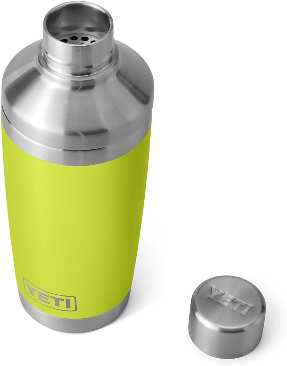 imageYETI Cocktail Shaker Lid Compatible With Rambler 20oz Tumbler 20 oz Stackable Cup24 oz Mug10oz Mug10 oz Lowball25 oz Straw Mug Stainless Steel Cocktail Shaker Lid OnlyChartreuse