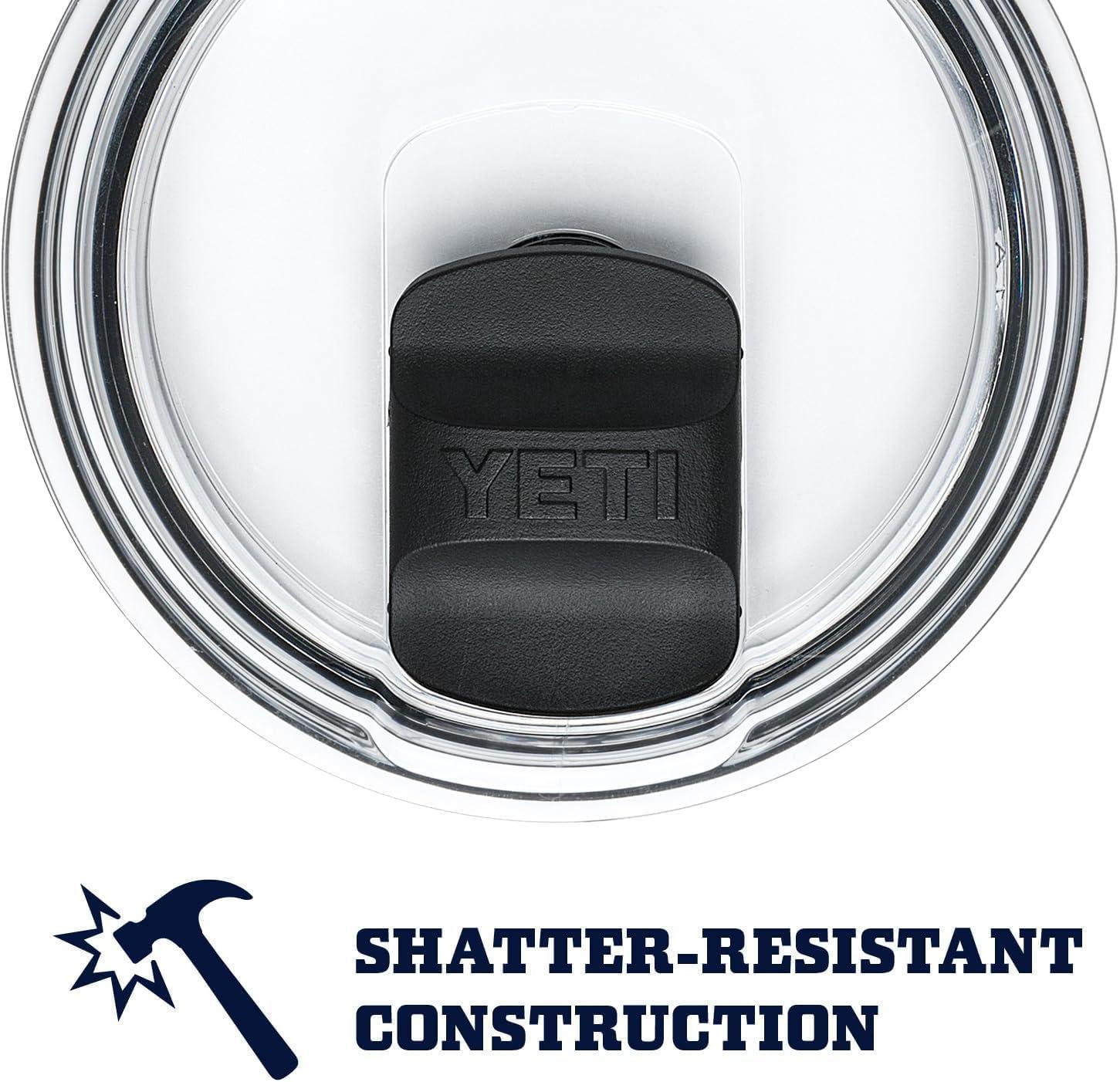 imageYETI Rambler 10 oz Stackable Lowball 20 Vacuum Insulated Stainless Steel with MagSlider Lid SeafoamBlack