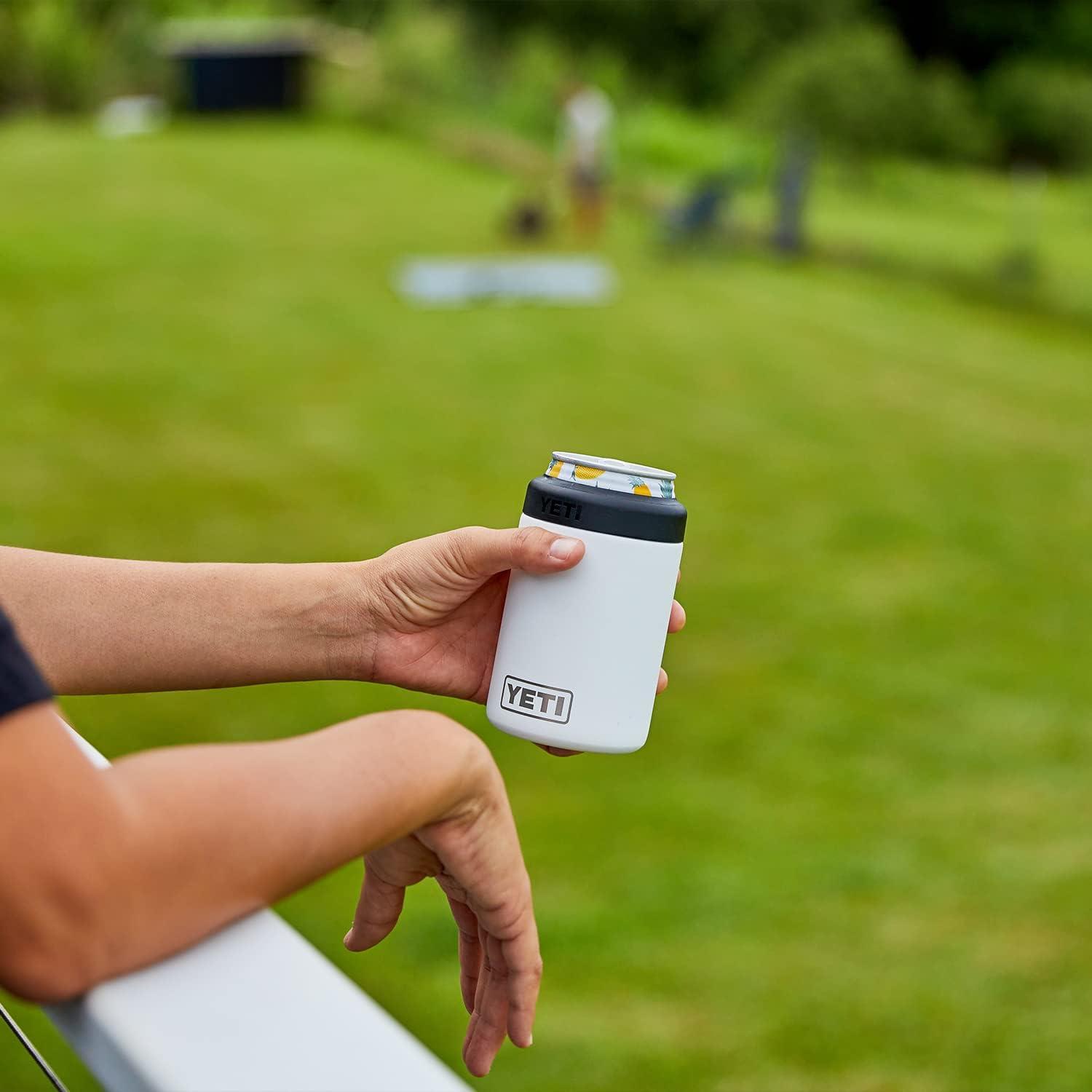 imageYETI Rambler 12 oz Colster Can Insulator for Standard Size Cans Stainless NO CAN INSERTSeafoam No Can Insert