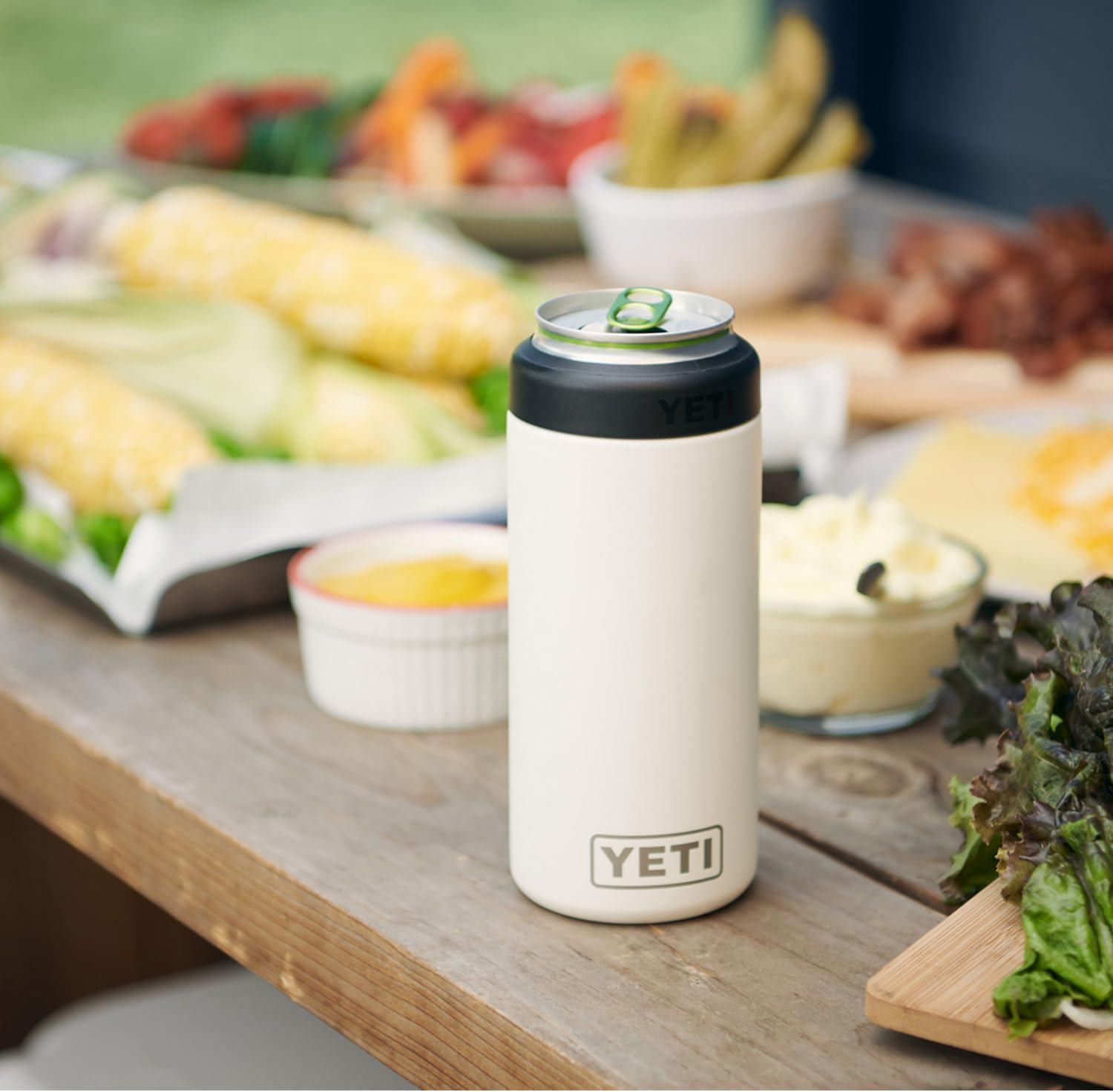 imageYETI Rambler 12 oz Colster Slim Can Insulator for the Slim Hard Seltzer CansBig Sky Blue