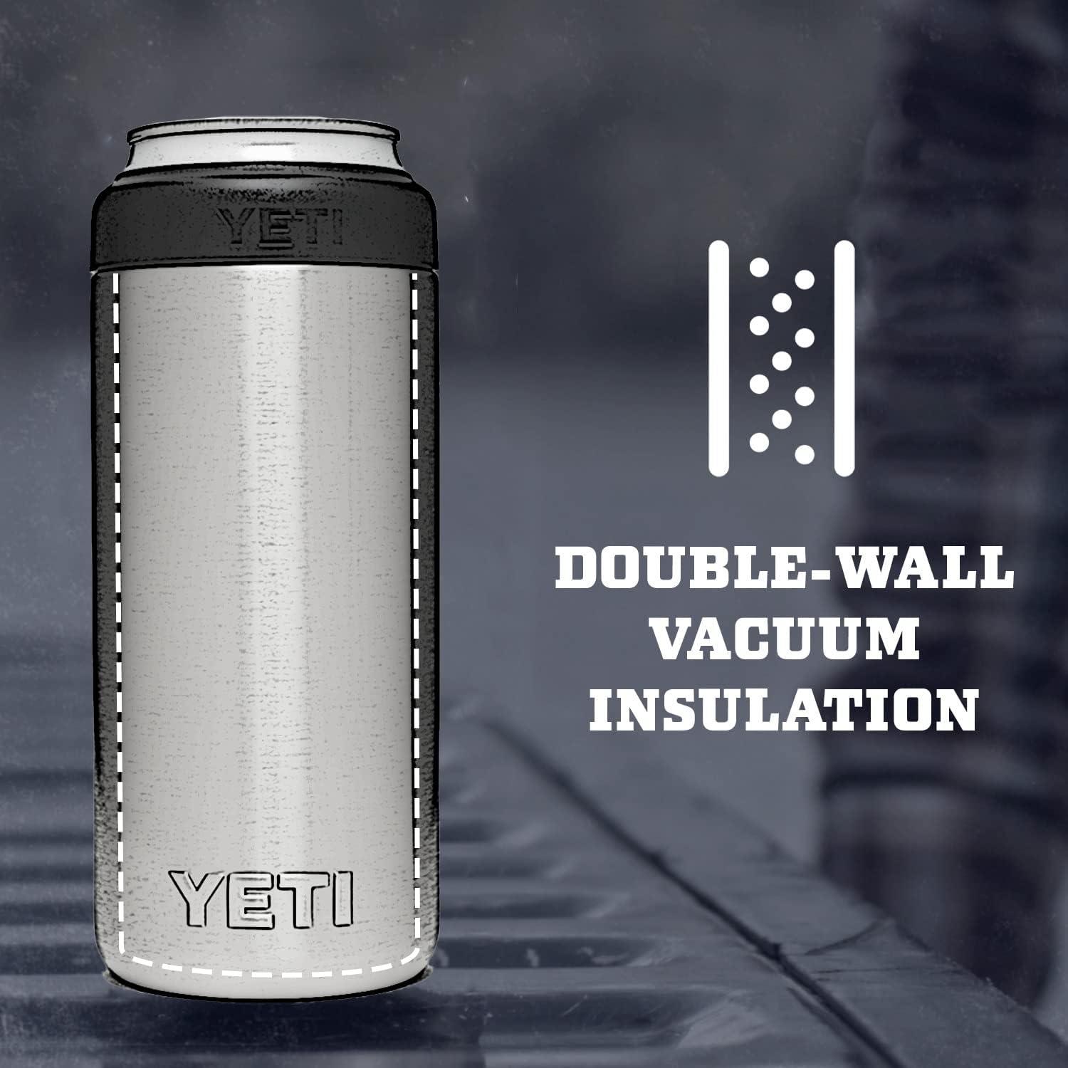 imageYETI Rambler 12 oz Colster Slim Can Insulator for the Slim Hard Seltzer CansHighlands Olive