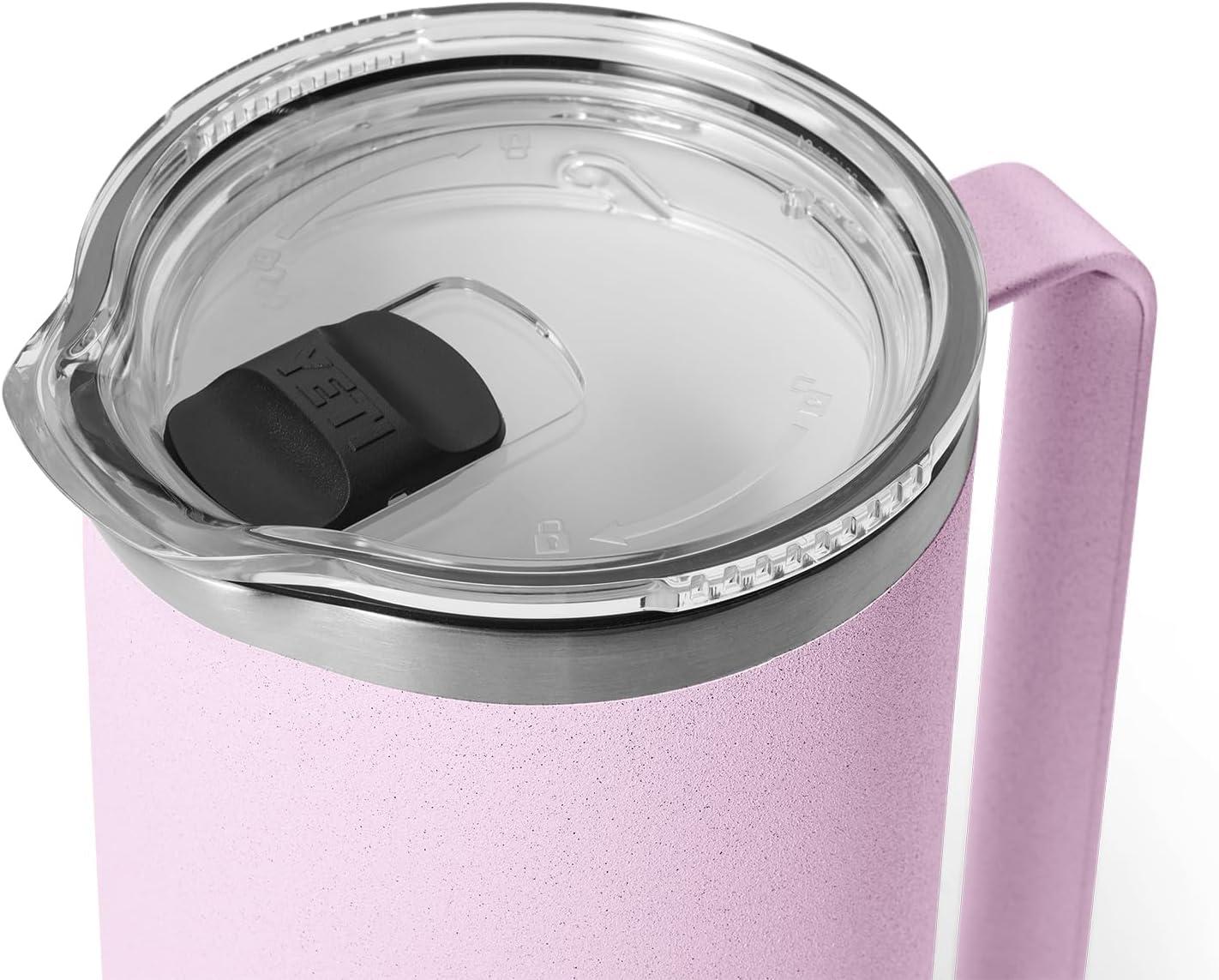 imageYETI Rambler 64 oz Pitcher Vacuum Insulated Stainless Steel with MagSlider Lid Tropical PinkCherry Blossom Textured