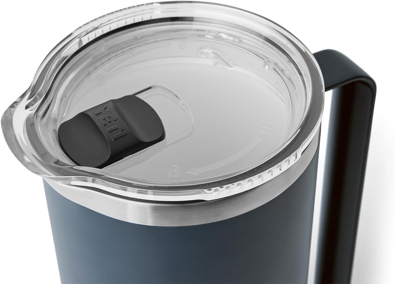 imageYETI Rambler 64 oz Pitcher Vacuum Insulated Stainless Steel with MagSlider Lid Tropical PinkNavy