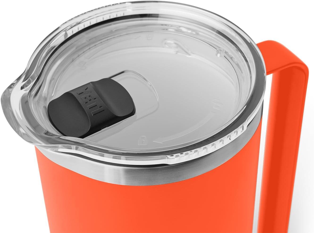 imageYETI Rambler 64 oz Pitcher Vacuum Insulated Stainless Steel with MagSlider Lid Tropical PinkPapaya