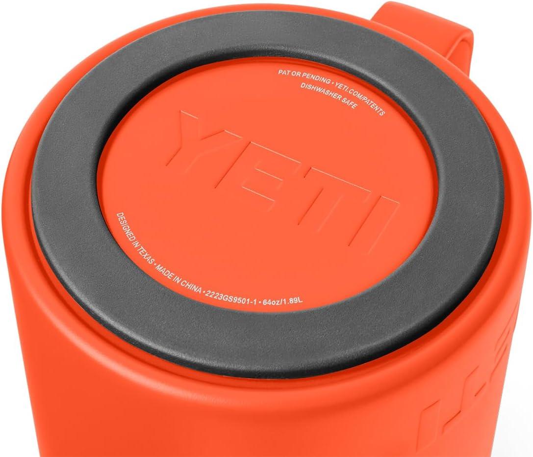 imageYETI Rambler 64 oz Pitcher Vacuum Insulated Stainless Steel with MagSlider Lid Tropical PinkPapaya