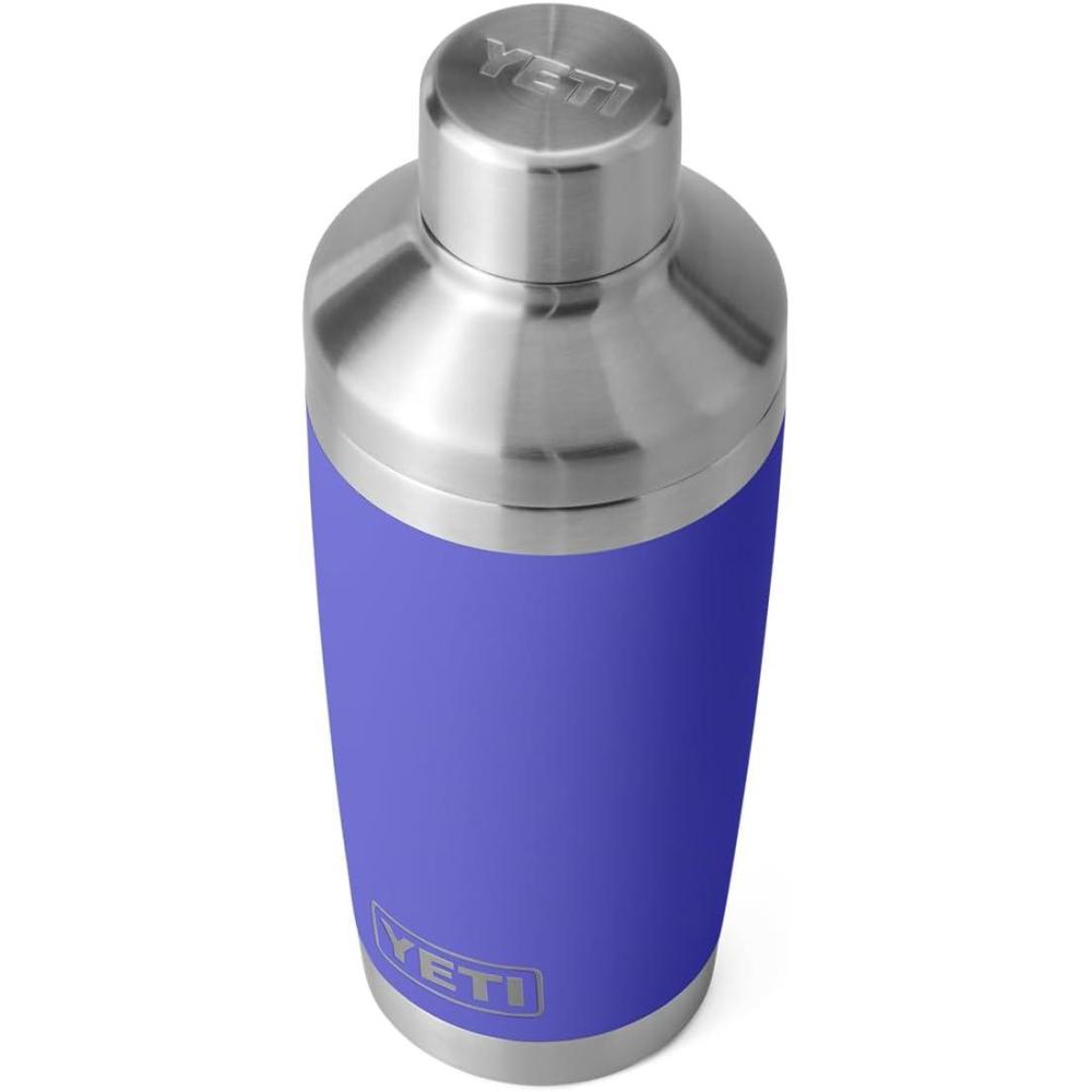 imageYETI Cocktail Shaker Lid Compatible With Rambler 20oz Tumbler 20 oz Stackable Cup24 oz Mug10oz Mug10 oz Lowball25 oz Straw Mug Stainless Steel Cocktail Shaker Lid OnlyUltramarine Violet