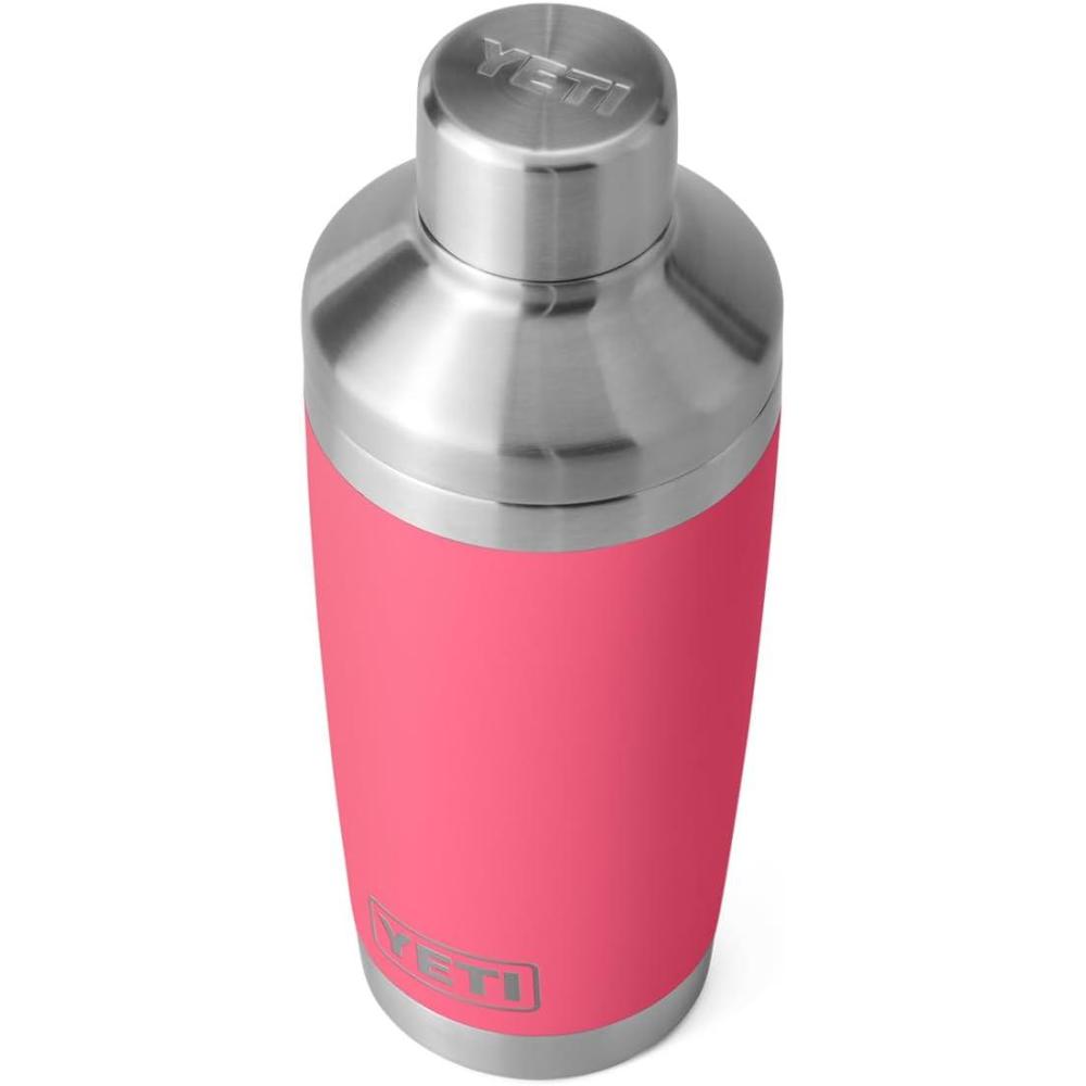 imageYETI Cocktail Shaker Lid Compatible With Rambler 20oz Tumbler 20 oz Stackable Cup24 oz Mug10oz Mug10 oz Lowball25 oz Straw Mug Stainless Steel Cocktail Shaker Lid OnlyTropical Pink