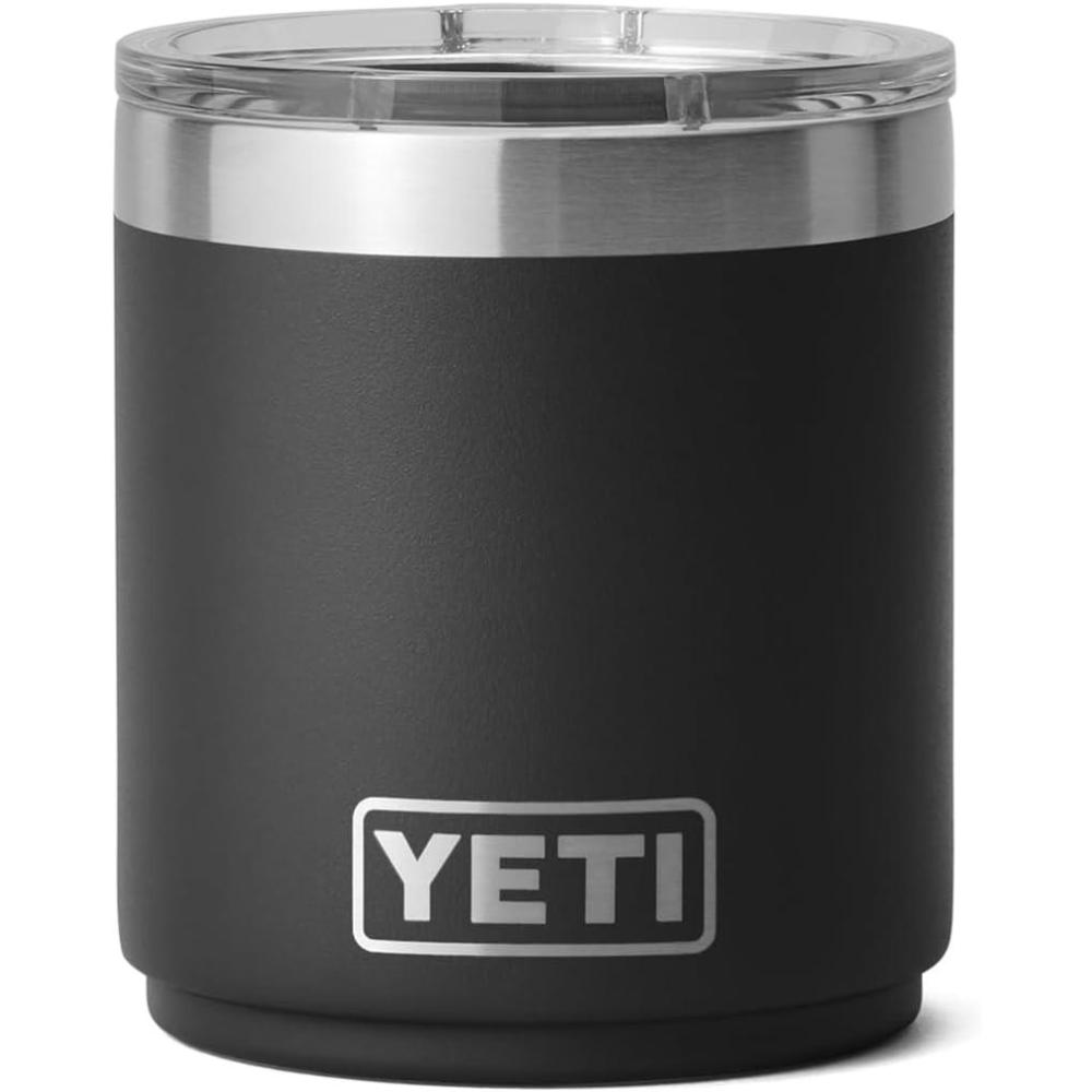 imageYETI Rambler 10 oz Stackable Lowball 20 Vacuum Insulated Stainless Steel with MagSlider Lid SeafoamBlack