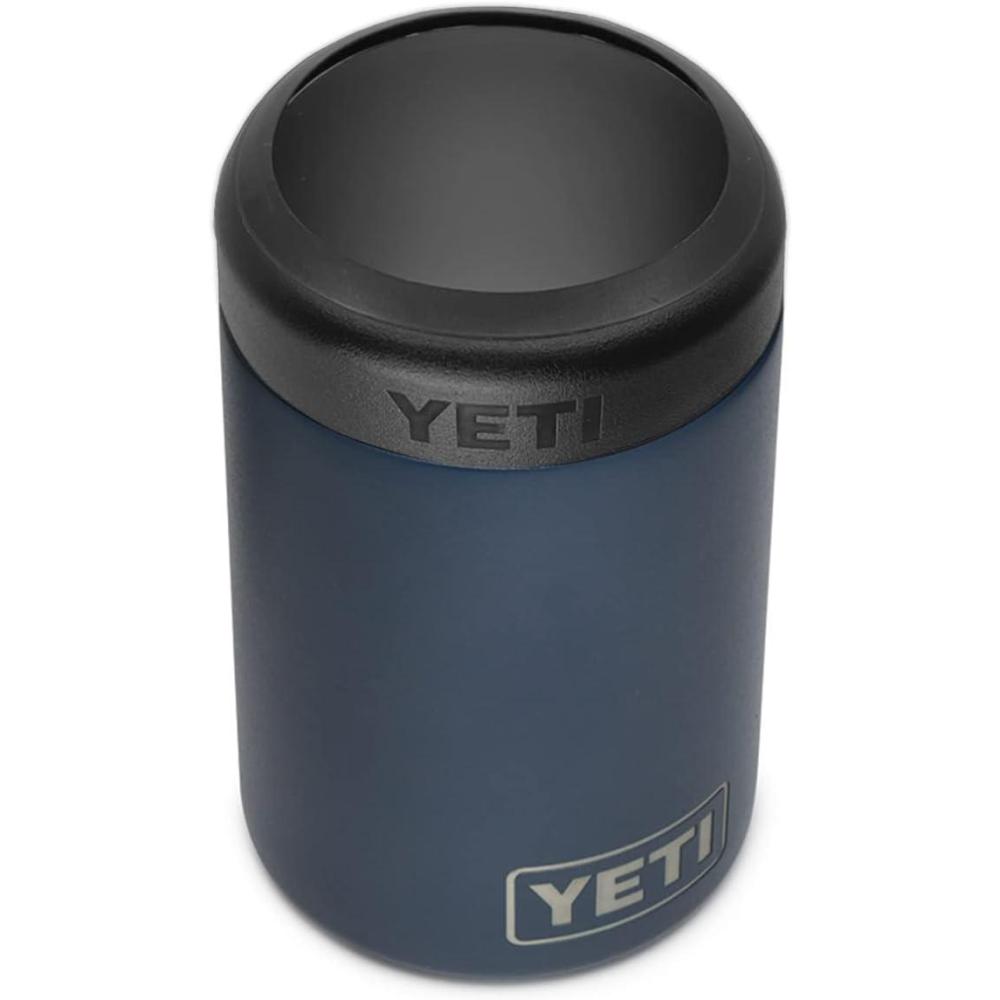 imageYETI Rambler 12 oz Colster Can Insulator for Standard Size Cans Stainless NO CAN INSERTNavy No Can Insert