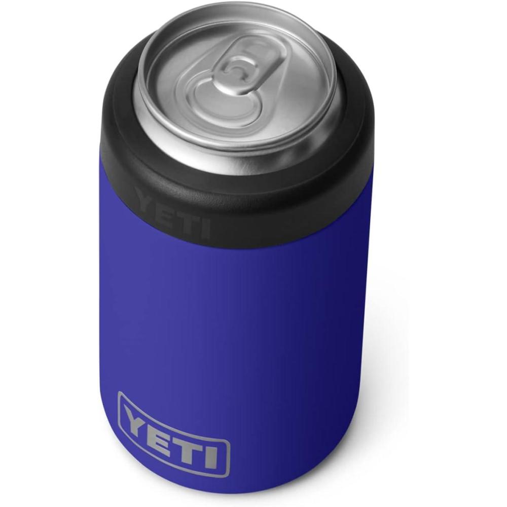imageYETI Rambler 12 oz Colster Can Insulator for Standard Size Cans Stainless NO CAN INSERTOffshore Blue