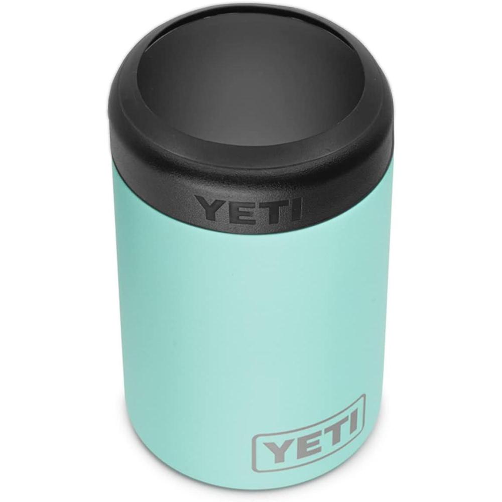imageYETI Rambler 12 oz Colster Can Insulator for Standard Size Cans Stainless NO CAN INSERTSeafoam No Can Insert